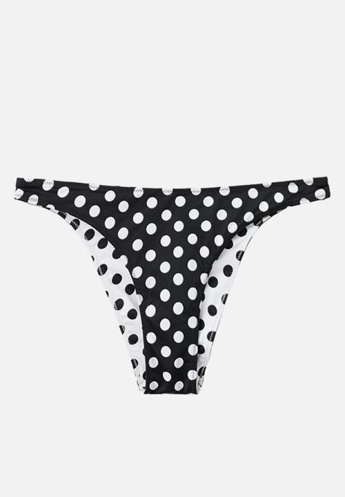 MANGO - Bikini pantie ada- black