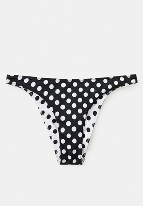 MANGO - Bikini pantie ada- black