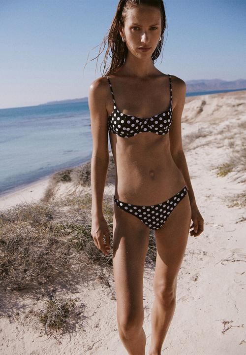 MANGO - Bikini pantie ada- black
