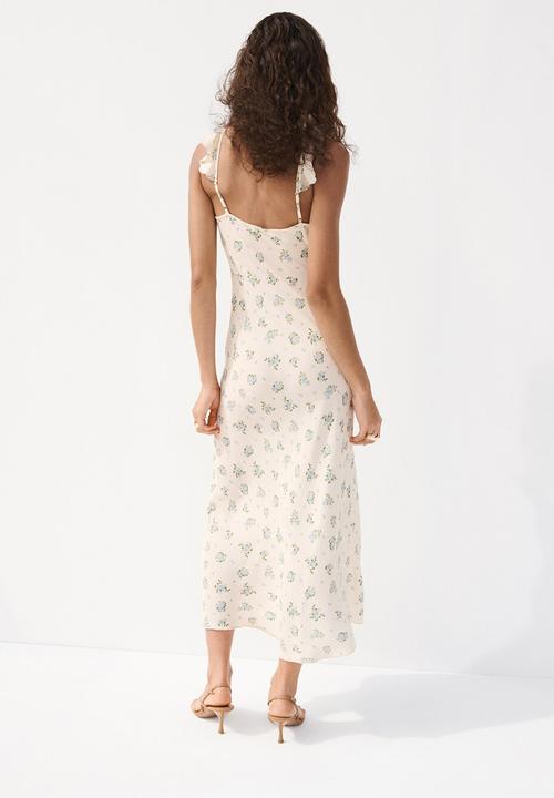 MANGO - Dress kim - light beige