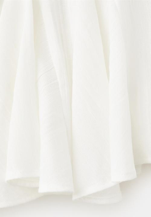 MANGO - Skirt estela- white