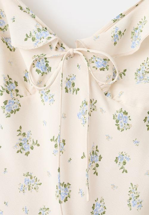 MANGO - Dress kim - light beige