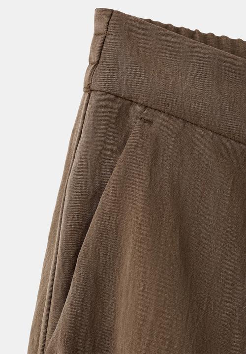 MANGO - Trousers girasol - brown
