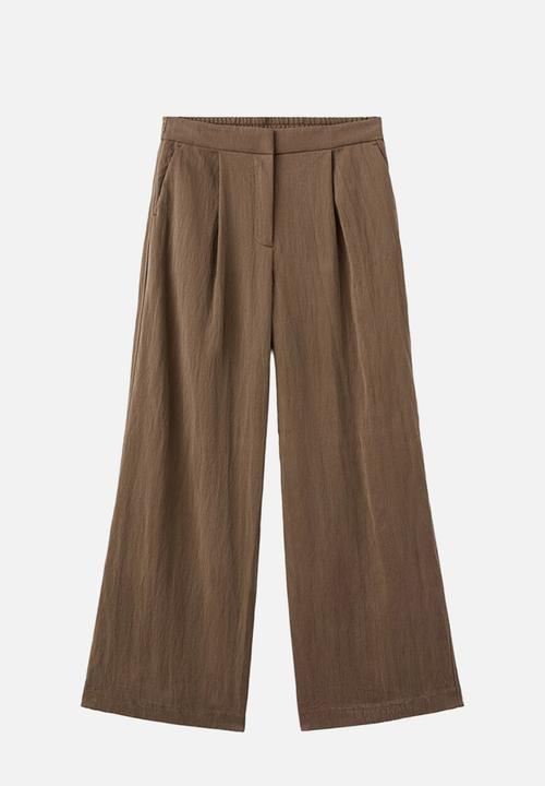 MANGO - Trousers girasol - brown