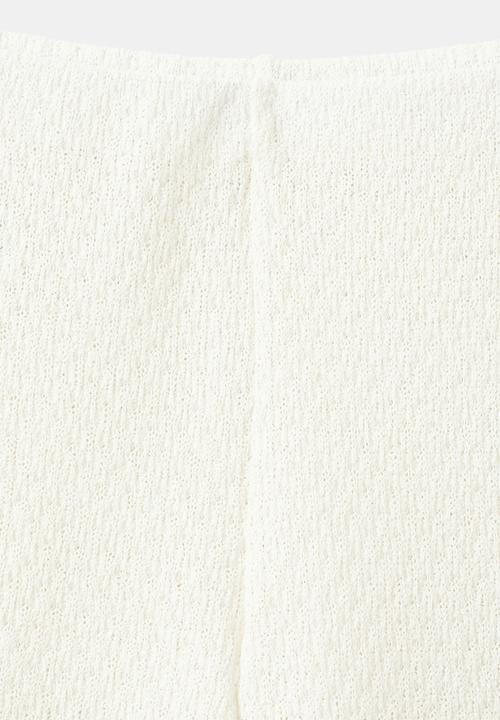 MANGO - Trousers nati - light beige
