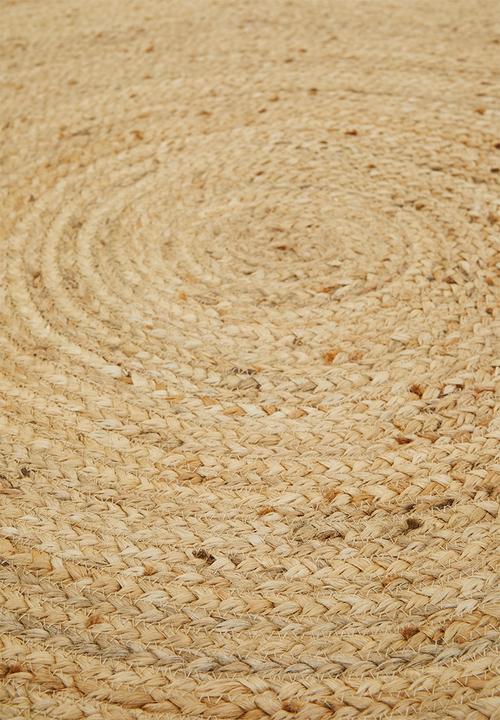 Sixth Floor - Braided Jute Rug Round
