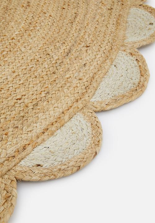 Sixth Floor - Braided Jute Rug Round