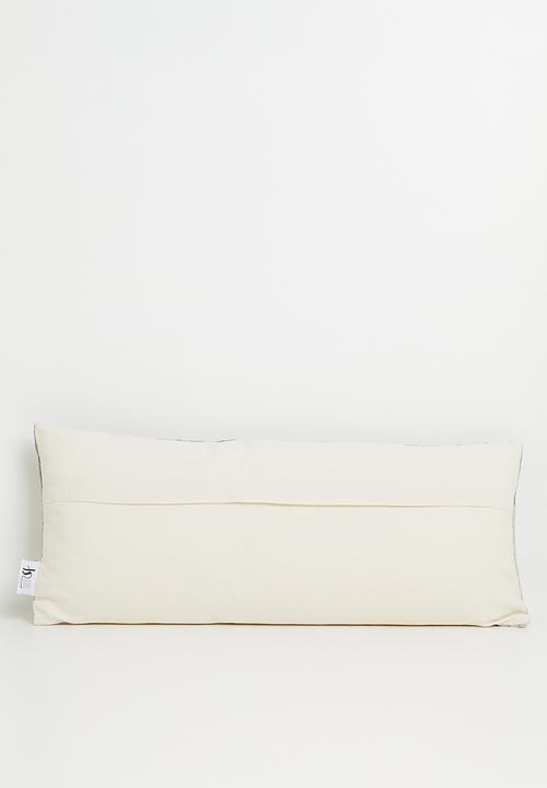 Sixth Floor - Cotton Woven Stripe Cushion - Natural