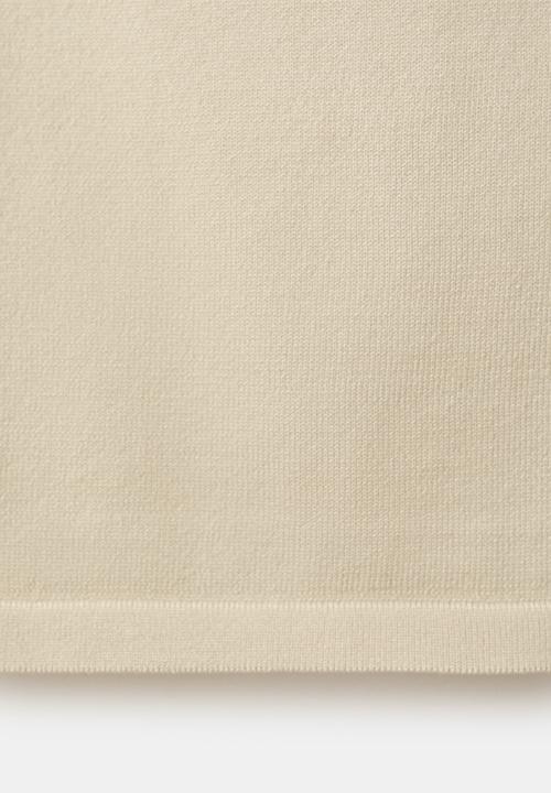 MANGO - Top naqui - light beige