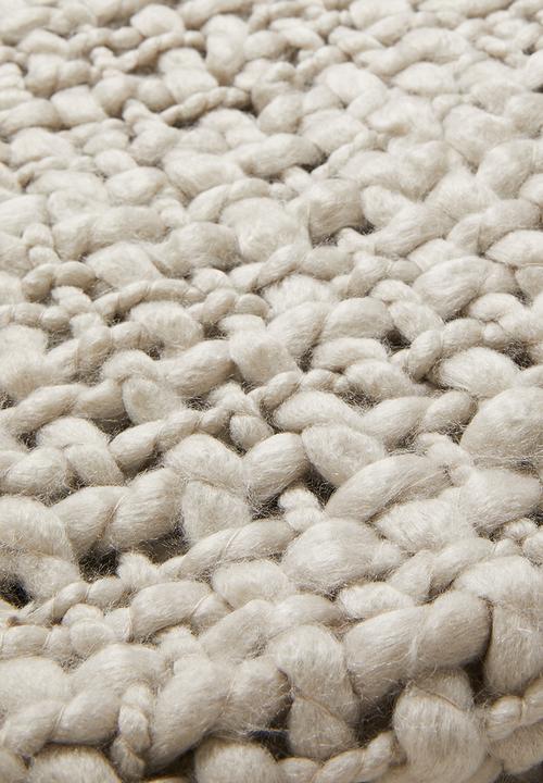 Sixth Floor - Chunky Textured Throw - Natural