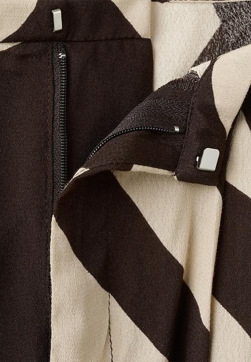 MANGO - Trousers cuca - brown