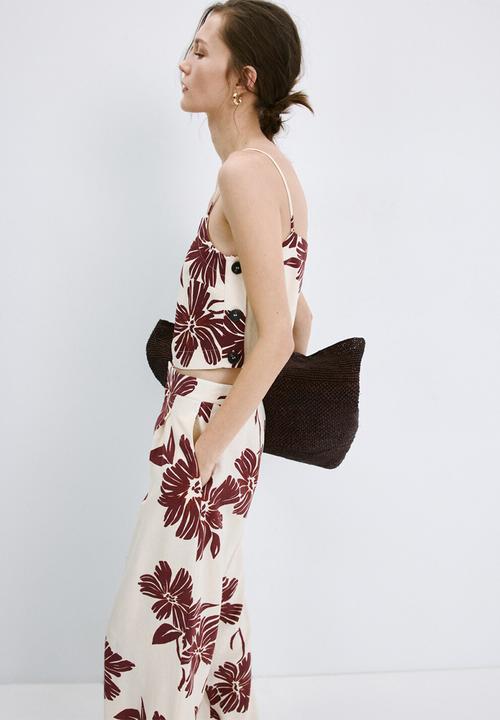 MANGO - Top lola - light beige