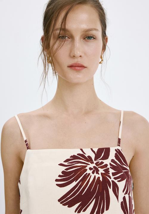 MANGO - Top lola - light beige