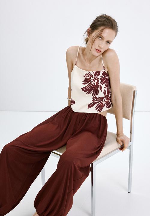MANGO - Top lola - light beige