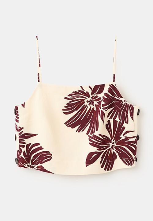 MANGO - Top lola - light beige