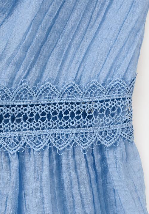 MANGO - Top elena - light/pastel blue