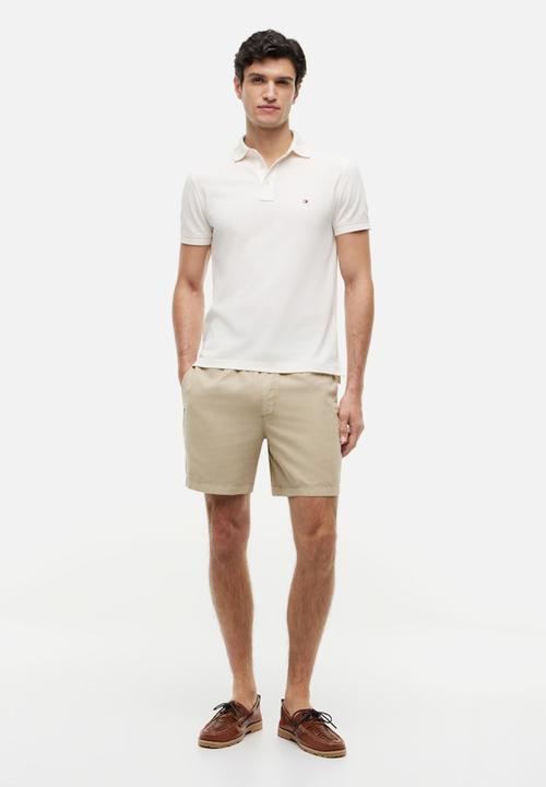 Tommy Hilfiger - 1985 SLIM POLO - Ivory Petal