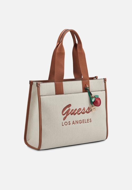 GUESS - Jackie Tote Bag - Natural
