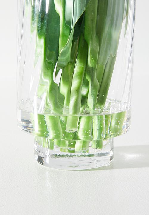 Silk By Design - Lime Green Tulips In Vase - green