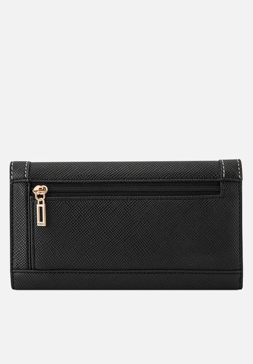 GUESS - Cadence Sling Slim Clutch Bag - Black