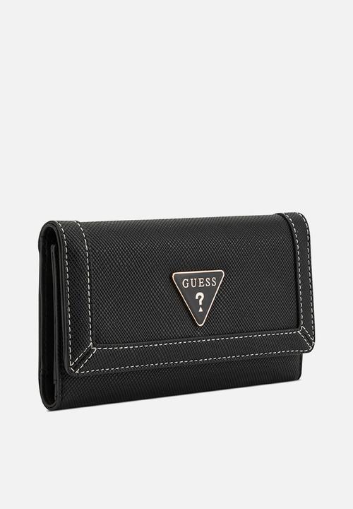 GUESS - Cadence Sling Slim Clutch Bag - Black