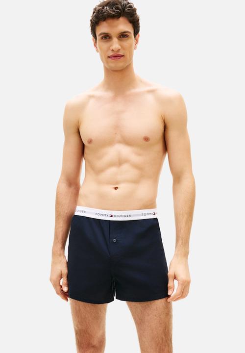 Tommy Hilfiger - 2 Pack WOVEN BOXER - Desert Sky/Desert Sky