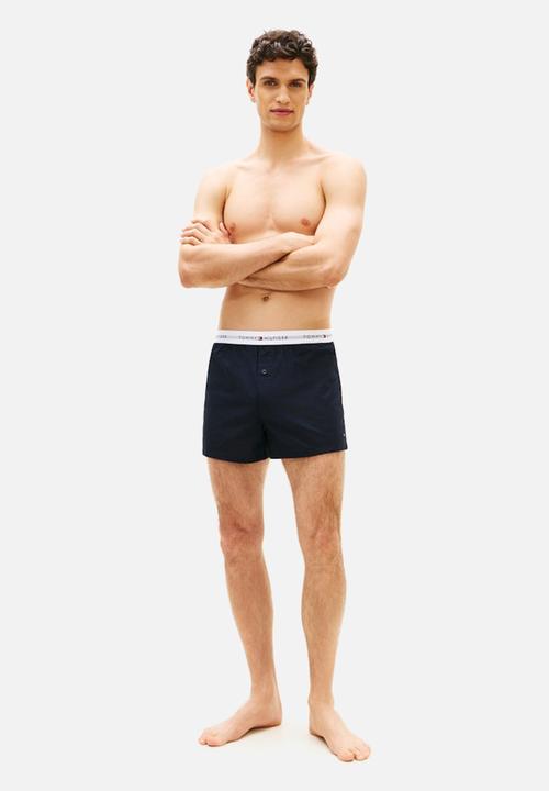 Tommy Hilfiger - 2 Pack WOVEN BOXER - Desert Sky/Desert Sky