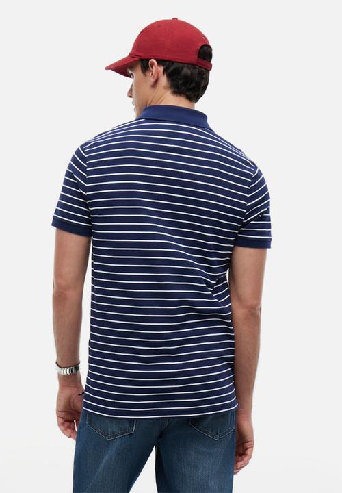 Tommy Hilfiger - 1985 REGULAR POLO - Carbon Navy / Ivory Petal
