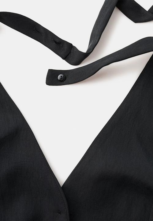 MANGO - Vest marga - black