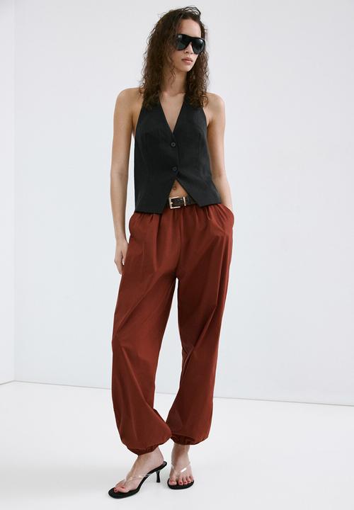 MANGO - Vest marga - black