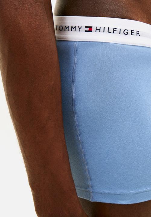 Tommy Hilfiger - 3 Pack TRUNK - Brisk Blue/Black/Ice Hthr