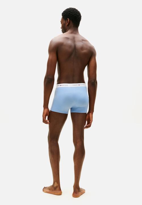 Tommy Hilfiger - 3 Pack TRUNK - Brisk Blue/Black/Ice Hthr