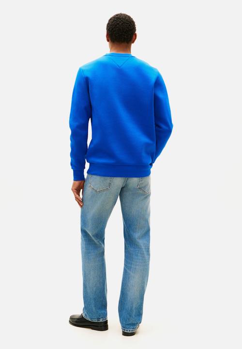 Tommy Hilfiger - BRAND LOVE TR STRIPE SWEATSHIRT - Regal Blue