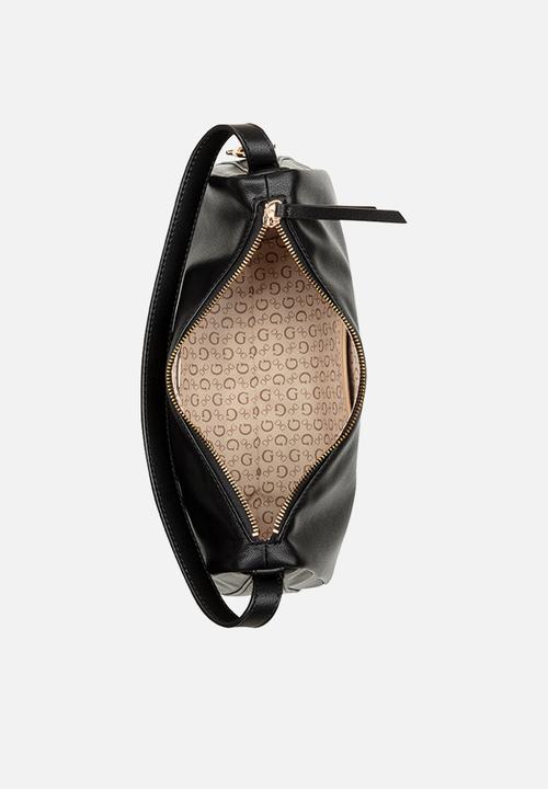 GUESS - Jasmin Shoulder Bag - Black 