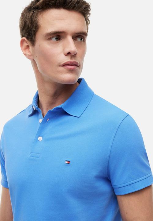 Tommy Hilfiger - 1985 SLIM POLO - Blue Spell