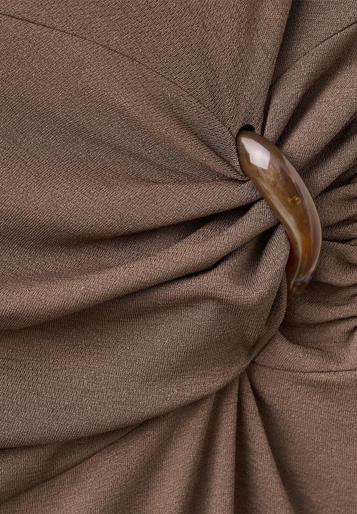 MANGO - Dress esme - brown