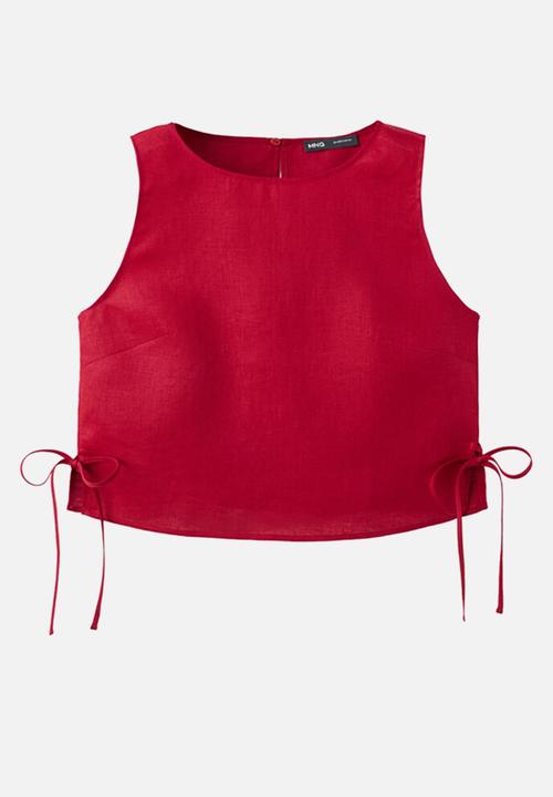 MANGO - Top fred - red