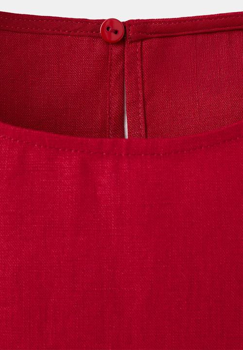 MANGO - Top fred - red