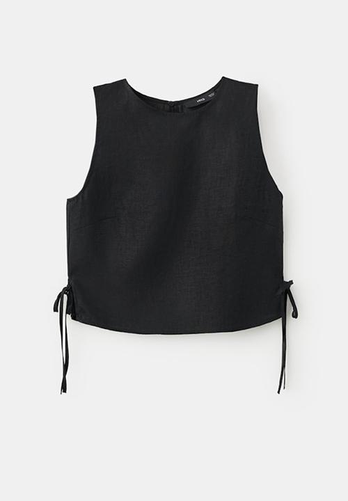 MANGO - Top fred - black