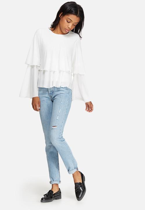 dailyfriday - Tiered frill blouse