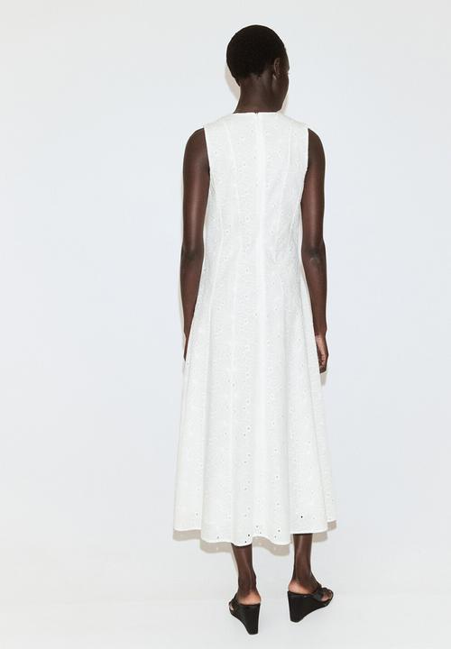 MANGO - Dress nola - white