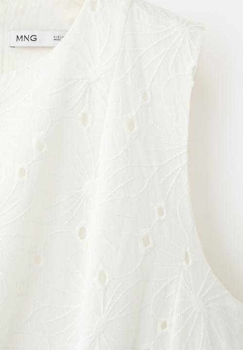 MANGO - Dress nola - white