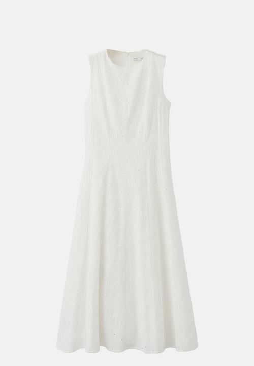 MANGO - Dress nola - white