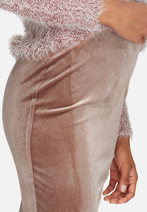 dailyfriday - Velvet pencil skirt
