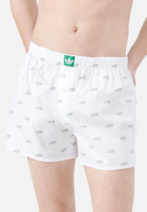 adidas Originals - Originals Core Cotton  2PK Icon Woven Boxer - SWaopSBaop