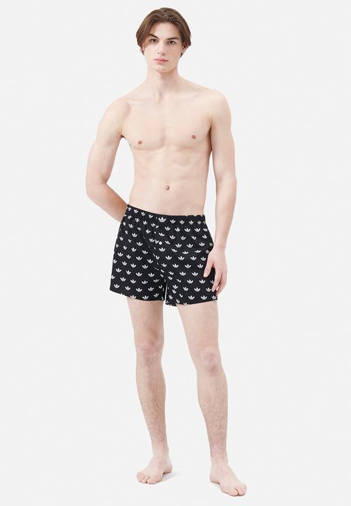 adidas Originals - Originals Core Cotton  2PK Icon Woven Boxer - TBaopWaop