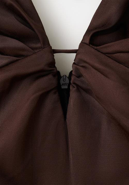 MANGO - Jumpsuit any - dark brown