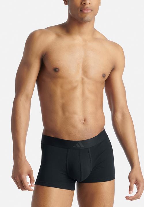 adidas Performance - 3 Stripes - Active Flex Cotton - 2PK  Low Rise Trunk - BB