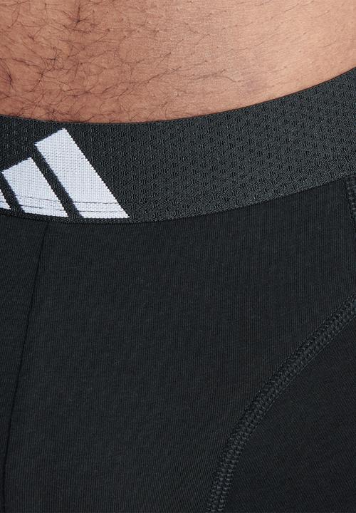 adidas Performance - 3 Stripes - Active Flex Cotton - 2PK  Low Rise Trunk - BB