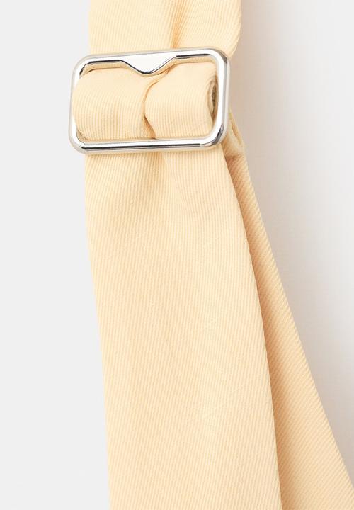 MANGO - Top martini - yellow